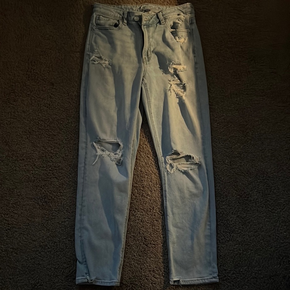 American Eagle size 6 stretch mom jeans